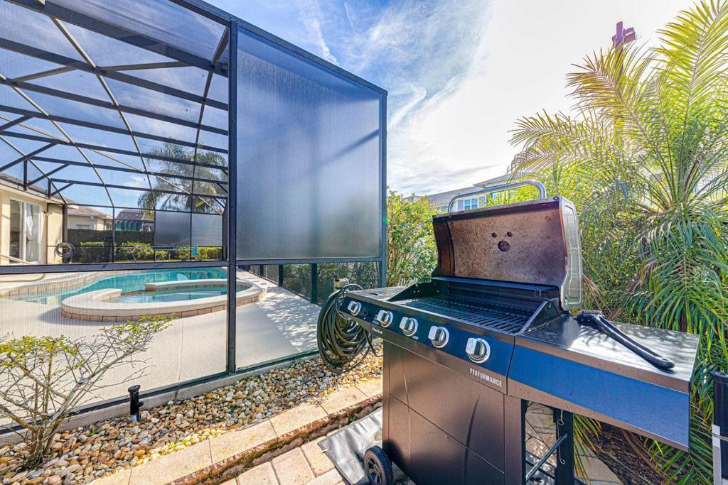 Villa #410-beautiful 4 Bed South Facing Pool Property With Spa And Bbq Grill Davenport
